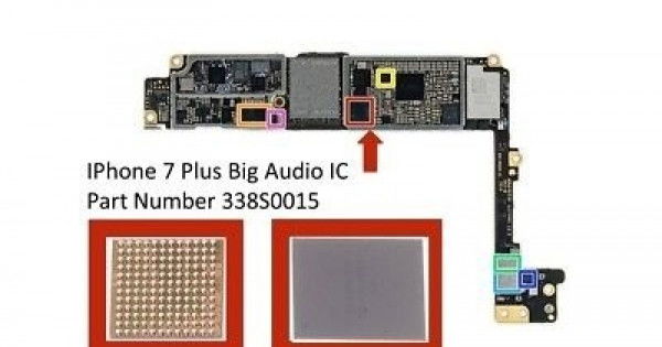 FOR IPHONE 7/7 PLUS SMALL AUDIO IC